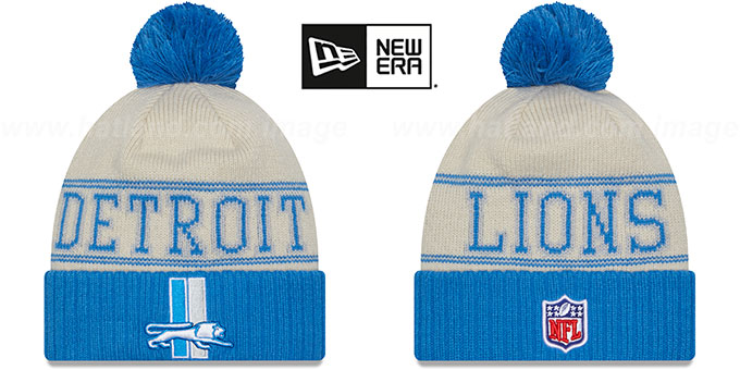 Lions 2023 'HISTORIC SIDELINE' Knit Beanie Hat by New Era