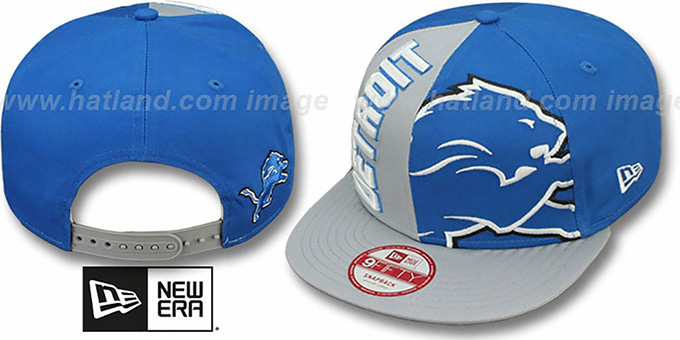 Lions 'NE-NC DOUBLE COVERAGE SNAPBACK' Hat by New Era