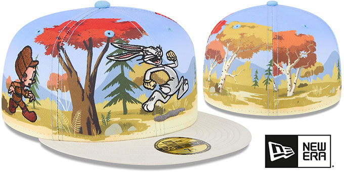 Looney Tunes 'BUGS BUNNY RUNNING' Fitted Hat by New Era
