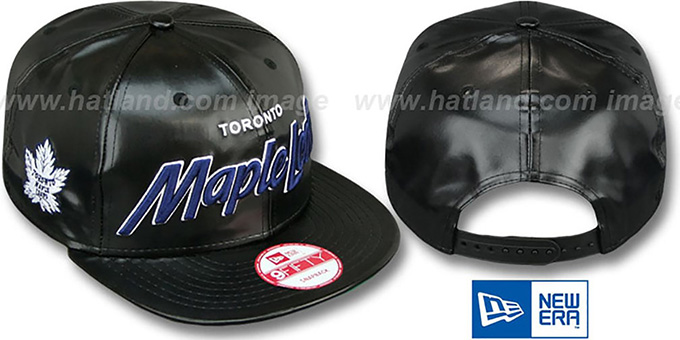 Maple Leafs 'REDUX SNAPBACK' Black Hat by New Era