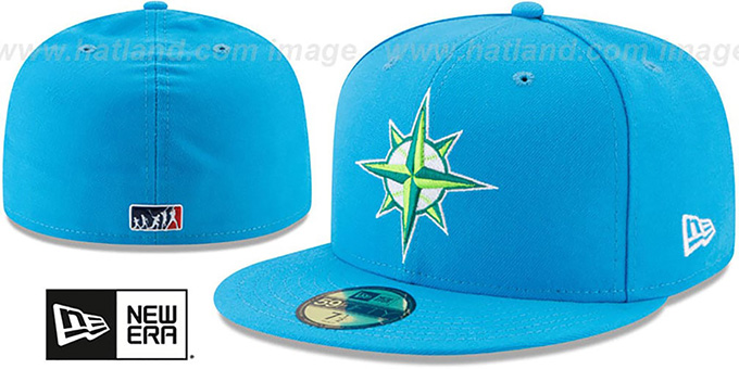 Mariners '2017 MLB LITTLE-LEAGUE' Blue Fitted Hat by New Era