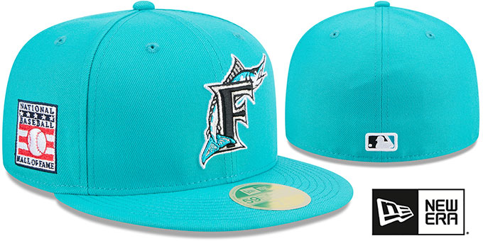Marlins 2025 'HALL OF FAME' Fitted Hat by New Era