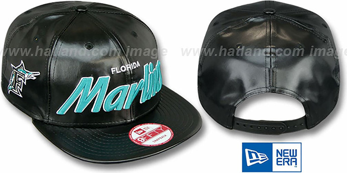 Marlins 'REDUX SNAPBACK' Black Hat by New Era