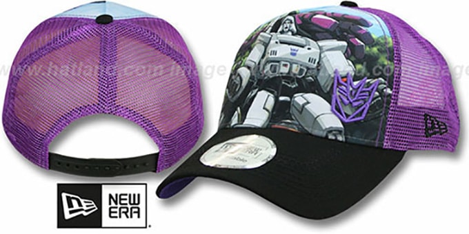 Megatron 'SPLASH FRONT TRUCKER' Adjustable Hat by New Era