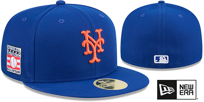 Mets 2025 'HALL OF FAME' GAME Fitted Hat by New Era