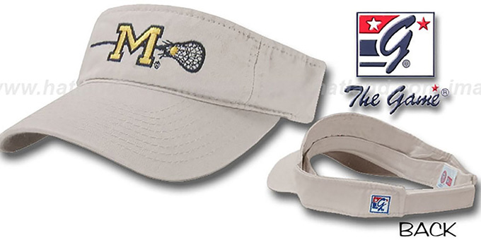 Michigan 'LACROSSE' Visor by the Game - stone
