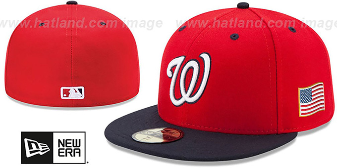 Nationals '2015 STARS-N-STRIPES 911 ALT-2' Hat by New Era