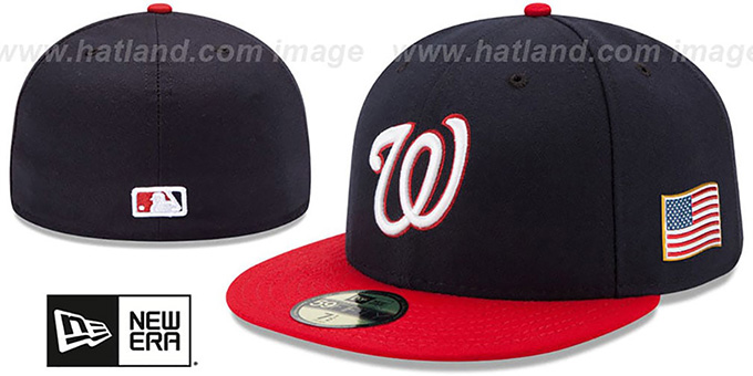 Nationals '2015 STARS-N-STRIPES 911 ALT' Hat by New Era