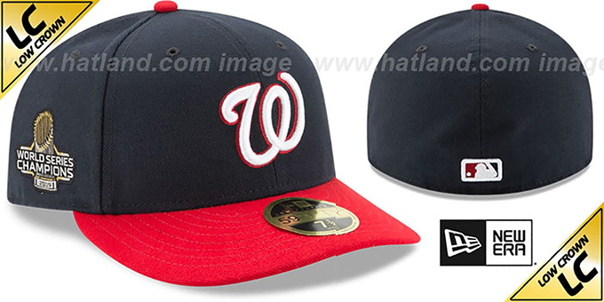 Nationals '2019 LC WORLD SERIES' ALTERNATE CHAMPIONS Fitted Hat by New Era