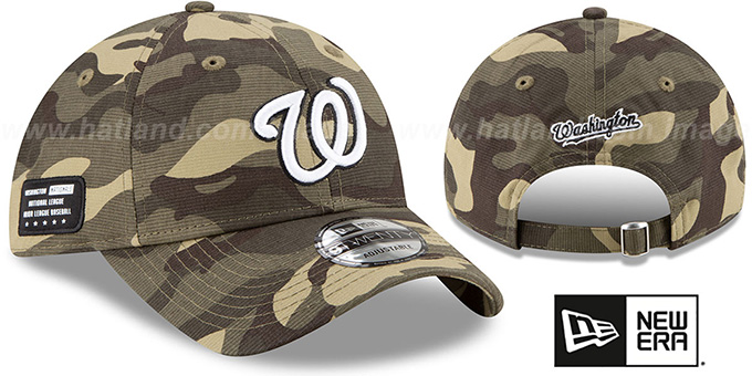 Nationals 2021 ARMED FORCES 'STARS N STRIPES STRAPBACK' Hat by New Era