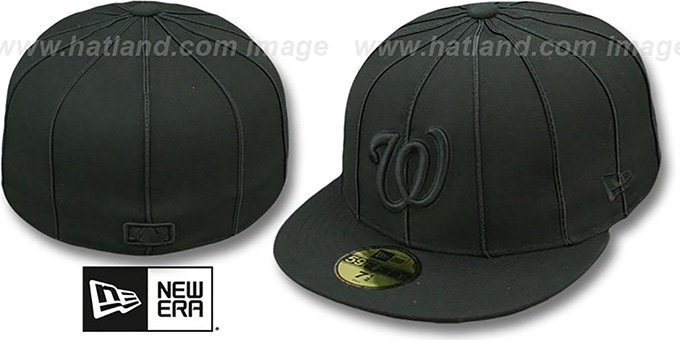 Nationals 'BLACKOUT 12-PACK' Fitted Hat by New Era