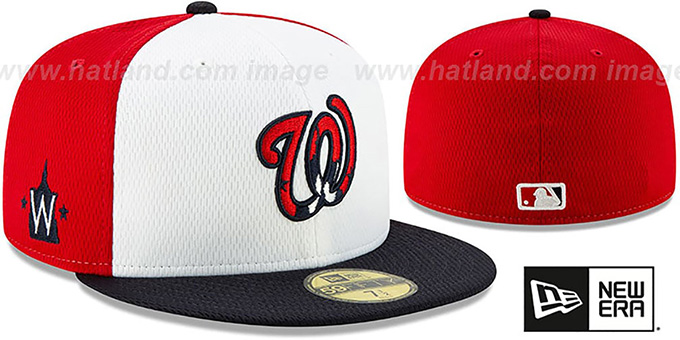 washington nationals batting practice hat