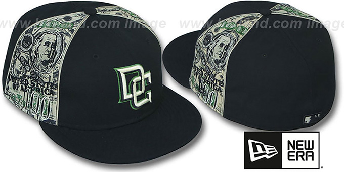 Nationals 'SHOWMEDA$' Black-Money Fitted Hat by New Era