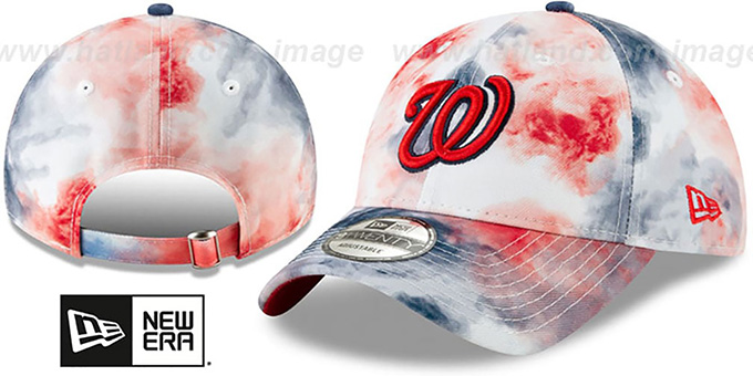Nationals 'TIE-DYE STRAPBACK' Hat by New Era