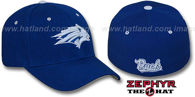 Nevada 'DHS' Fitted Navy Hat by Zephyr