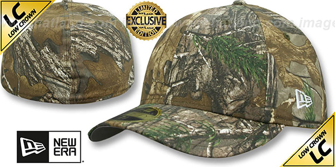 New Era 'LOW-CROWN 59FIFTY-BLANK' Realtree Camo Fitted Hat