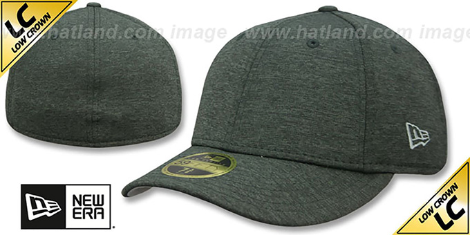 New Era 'LOW-CROWN SHADOW TECH 59FIFTY-BLANK' Black Fitted Hat