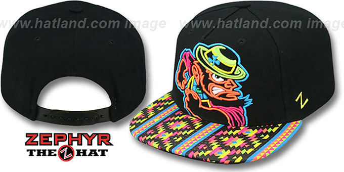 Notre Dame 'RAVE-2 SNAPBACK' Black Hat by Zephyr
