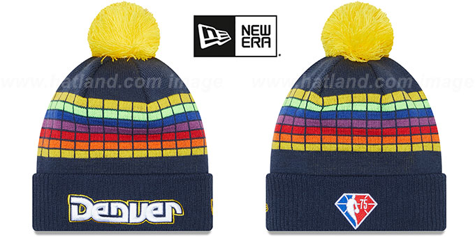 Nuggets '2022 CITY EDITION' Knit Beanie Hat by New Era