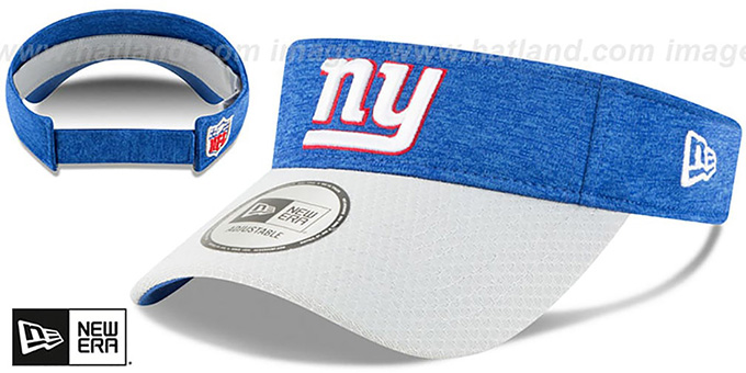 NY Giants '18 NFL STADIUM' Royal-Grey Visor by New Era