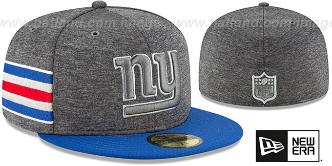 NY Giants 'HOME ONFIELD STADIUM' Charcoal-Royal Fitted Hat by New Era