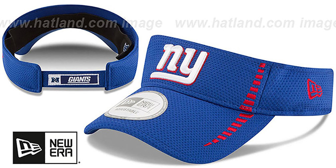 NY Giants 'SPEED-VISOR' Royal by New Era