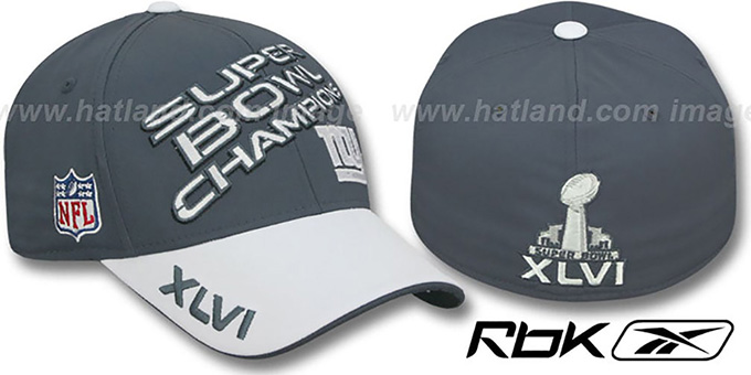 NY Giants 'SUPERBOWL XLVI CHAMPS' Hat by Reebok