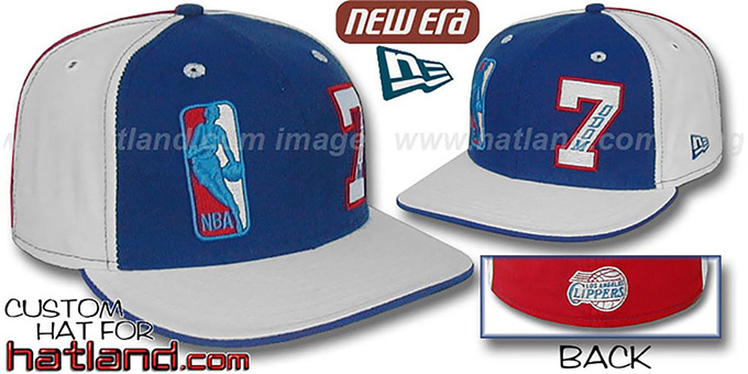 Odom 'DOUBLE WHAMMY' Royal-White-Red Fitted Hat