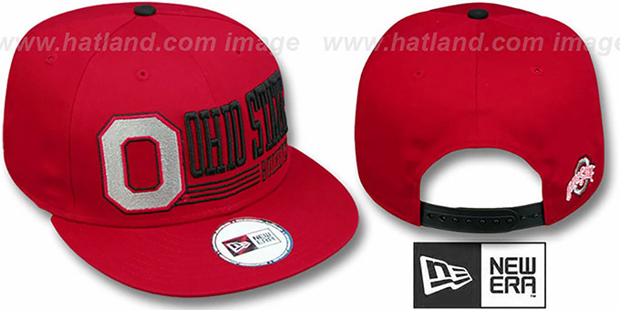 Ohio State 'RETRO-SNAPBACK' Red Hat by New Era