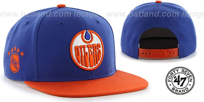 47 Brand Low Profile Snapback Cap – Zone Edmonton Oilers