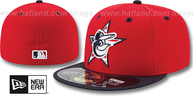 Orioles '2014 JULY 4TH STARS N STRIPES' Hat by New Era