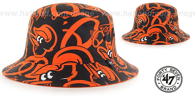 Orioles 'BRAVADO BUCKET' Hat by Twins 47 Brand