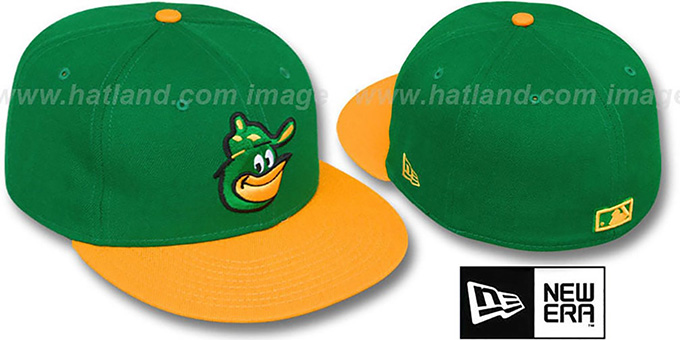 Orioles COOP '2T-FASHION' Green-Gold Fitted Hat by New Era