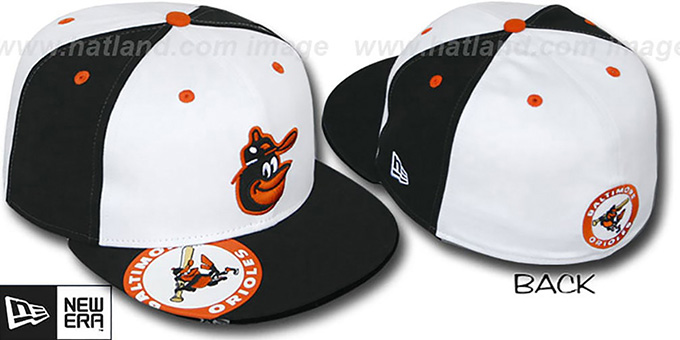 Orioles 'COOPERSTOWN ORLANTIC' White-Black Fitted Hat by New Era