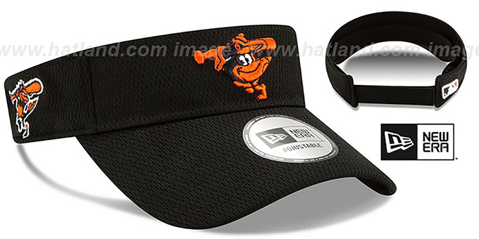 Orioles 'DASHMARK BP VISOR' Black by New Era