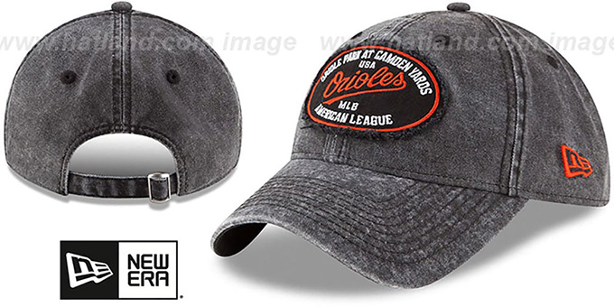 Orioles 'GW STADIUM PATCH STRAPBACK' Black Hat by New Era
