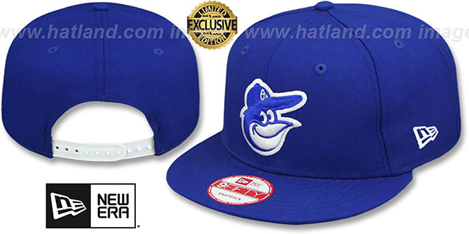 Orioles 'TEAM-BASIC SNAPBACK' Royal-White Hat by New Era