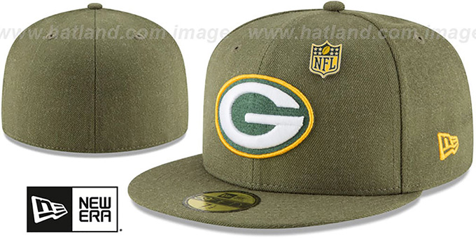 Packers 'HEATHERED-PIN' Green Fitted Hat by New Era
