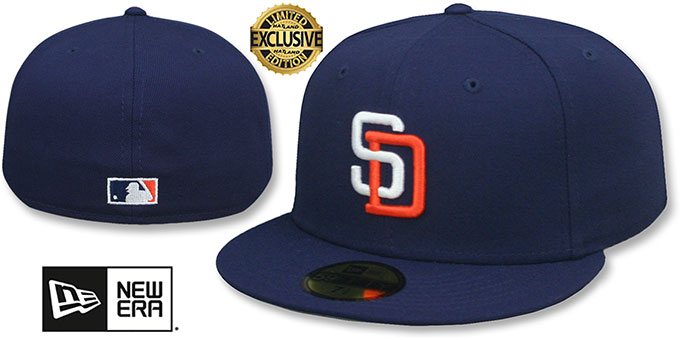 Padres '1991-2003 GAME COOPERSTOWN' Fitted Hat by New Era