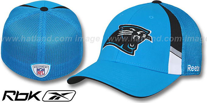 Panthers '2009 DRAFT-DAY FLEX' Blue Hat by Reebok