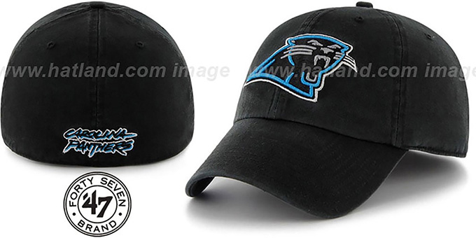 Panthers 'NFL FRANCHISE' Black Hat by 47 Brand