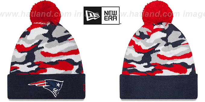 Patriots 'CAMO CAPTIVATE' Knit Beanie Hat by New Era