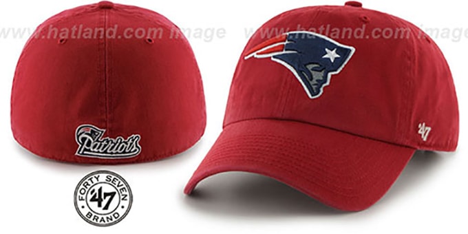 Patriots 'NFL FRANCHISE' Red Hat by Twins 47 Brand