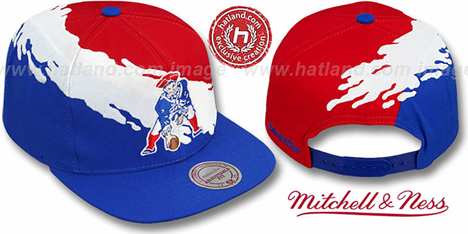 mitchell and ness patriots hat