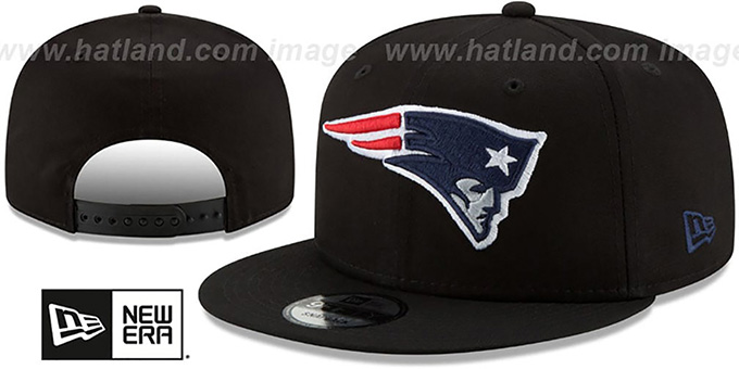 Patriots 'TEAM-BASIC SNAPBACK' Black Hat by New Era