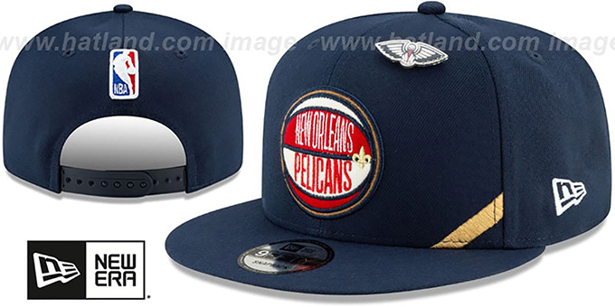 Pelicans '2019 NBA DRAFT SNAPBACK' Navy Hat by New Era