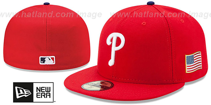 Phillies '2015 STARS-N-STRIPES 911 GAME' Hat by New Era