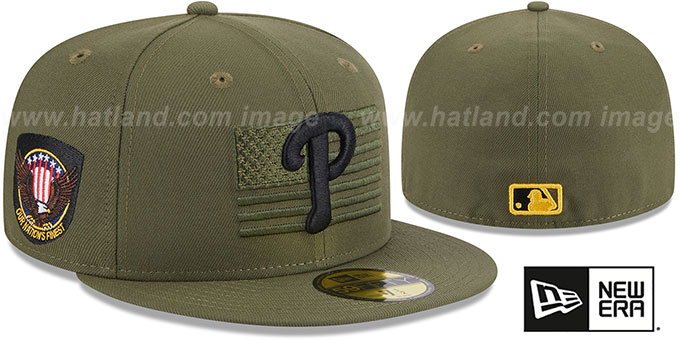 Phillies 2023 ARMED FORCES 'STARS N STRIPES' Hat by New Era