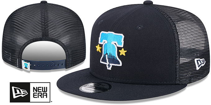 Phillies 'CITY CONNECT TRUCKER SNAPBACK' Navy Hat by New Era
