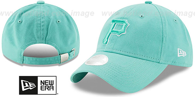 Pirates 'WOMENS PREFERRED PICK STRAPBACK' Mint Hat by New Era